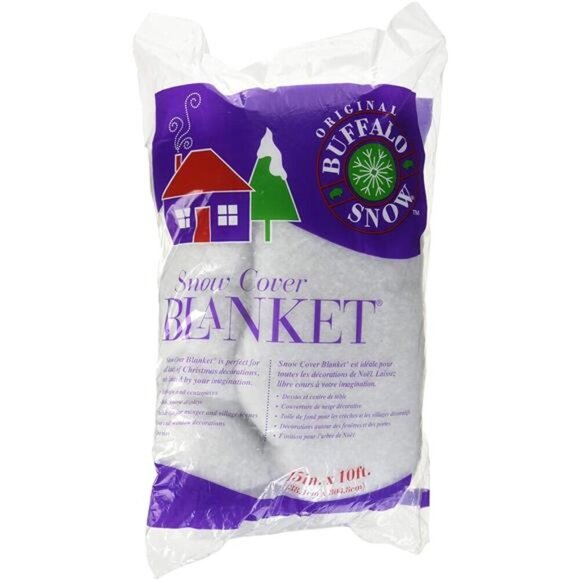 Buffalo Batting CB2351 Snow Cover Blanket 15in.x10ft. 1/Pkg - Picture 1 of 2